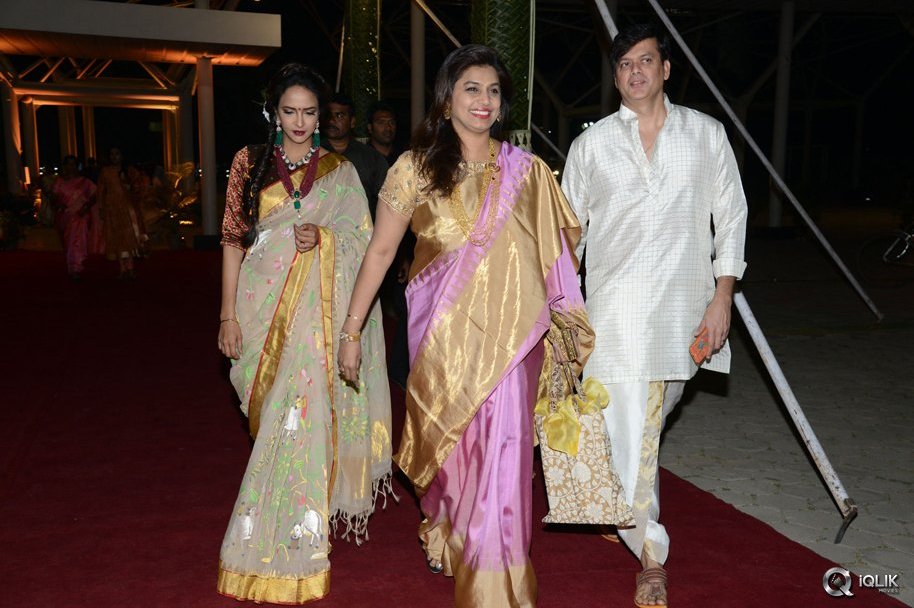Celebs-at-Prasad-V-Potluri-Daughter-Half-Saree-Function
